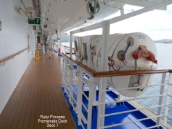 Ruby Princess Outside Promenade Deck picture