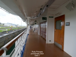 Ruby Princess Outside Promenade Deck picture