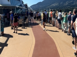 Celebrity Solstice Jogging Track picture