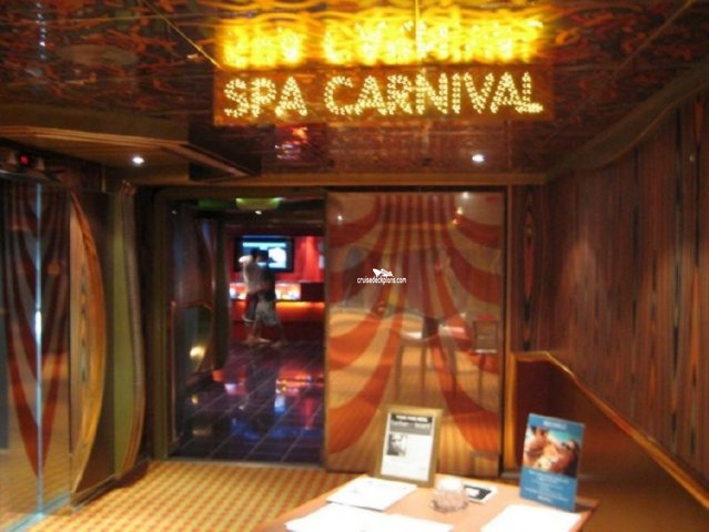 carnival cruise freedom spa