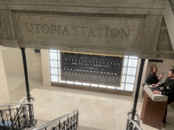 Utopia of the Seas Royal Railway Utopia Station picture