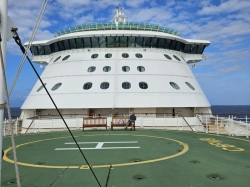 Jewel of the Seas Helipad picture Uploaded in 2025 Photo courtesy of Kristi Martin. Jewel of the Seas Helipad picture