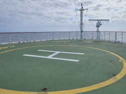 Jewel of the Seas Helipad picture Uploaded in 2025 Photo courtesy of Kristi Martin. Jewel of the Seas Helipad picture