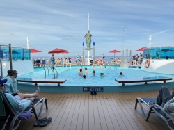 Carnival Dream Sunset Pool picture