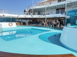 Carnival Dream Sunset Pool picture