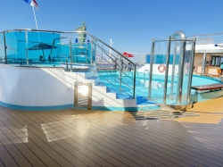 Carnival Dream Sunset Pool picture