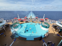 Carnival Dream Sunset Pool picture