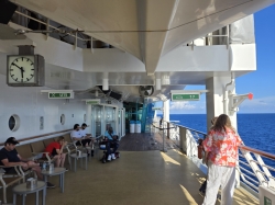 Jewel of the Seas Outside Promenade picture