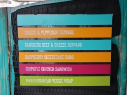 Utopia of the Seas Spare Tire Food Truck picture