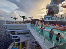 Star of the Seas Hideaway Pool picture Uploaded in 2025 Photo courtesy of familyatsea. Star of the Seas Hideaway Pool picture