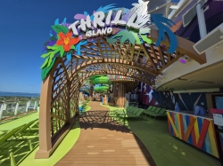 Star of the Seas Thrill Island picture Uploaded in 2025 Photo courtesy of familyatsea. Star of the Seas Thrill Island picture