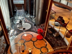 Celebrity Reflection Grand Foyer picture Uploaded in 2025 Photo courtesy of Donald Palmesano. Celebrity Reflection Grand Foyer picture