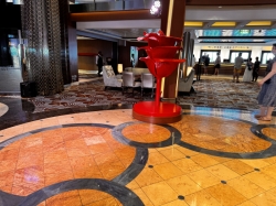 Celebrity Reflection Grand Foyer picture Uploaded in 2025 Photo courtesy of Donald Palmesano. Celebrity Reflection Grand Foyer picture