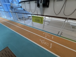 Star of the Seas Running Track picture Uploaded in 2025 Photo courtesy of Ron Green. Star of the Seas Running Track picture