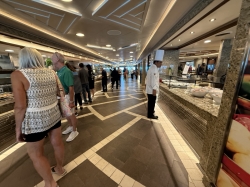 Majestic Princess World Fresh Marketplace picture Uploaded in 2025 Photo courtesy of Scott Weinfeld. Majestic Princess World Fresh Marketplace picture