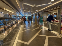 Majestic Princess World Fresh Marketplace picture Uploaded in 2025 Photo courtesy of Scott Weinfeld. Majestic Princess World Fresh Marketplace picture