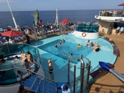 Carnival Dream Sunset Pool picture