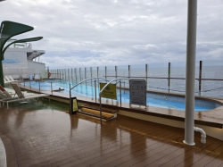 Icon of the Seas Cloud 17 Pool picture Uploaded in 2026 Photo courtesy of Celeste Agnew. Icon of the Seas Cloud 17 Pool picture