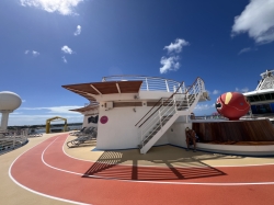 Adventure of the Seas Jogging Track picture Uploaded in 2026 Photo courtesy of Cynthia McDaniels. Adventure of the Seas Jogging Track picture