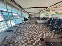 Adventure of the Seas Solarium picture Uploaded in 2026 Photo courtesy of Cynthia McDaniels. Adventure of the Seas Solarium picture