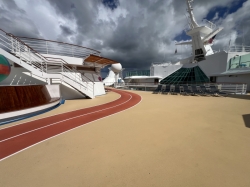 Adventure of the Seas Jogging Track picture Uploaded in 2026 Photo courtesy of Cynthia McDaniels. Adventure of the Seas Jogging Track picture