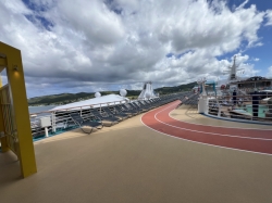 Adventure of the Seas Jogging Track picture Uploaded in 2026 Photo courtesy of Cynthia McDaniels. Adventure of the Seas Jogging Track picture