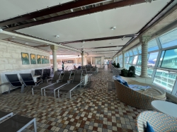 Adventure of the Seas Solarium picture Uploaded in 2026 Photo courtesy of Cynthia McDaniels. Adventure of the Seas Solarium picture