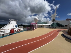 Adventure of the Seas Jogging Track picture Uploaded in 2026 Photo courtesy of Cynthia McDaniels. Adventure of the Seas Jogging Track picture