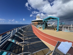 Adventure of the Seas Jogging Track picture Uploaded in 2026 Photo courtesy of Cynthia McDaniels. Adventure of the Seas Jogging Track picture