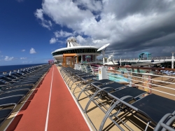 Adventure of the Seas Jogging Track picture Uploaded in 2026 Photo courtesy of Cynthia McDaniels. Adventure of the Seas Jogging Track picture