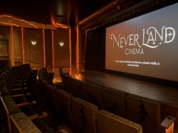 Disney Treasure Never Land Cinema picture Uploaded in 2026 Photo courtesy of Lily Schneidewind. Disney Treasure Never Land Cinema picture