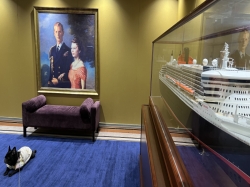 Queen Mary 2 Queens Room picture Uploaded in 2026 Photo courtesy of Michael A. Koury. Queen Mary 2 Queens Room picture