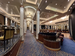 Queen Mary 2 Queens Room picture Uploaded in 2026 Photo courtesy of Michael A. Koury. Queen Mary 2 Queens Room picture