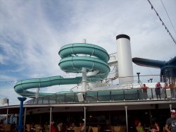 Carnival Miracle Carnival Twister Waterslide picture