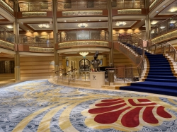 Disney Dream Atrium picture Uploaded in 2026 Photo courtesy of Scott Weinfeld. Disney Dream Atrium picture