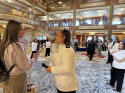 Disney Dream Atrium picture Uploaded in 2026 Photo courtesy of Scott Weinfeld. Disney Dream Atrium picture