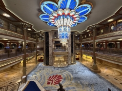Disney Dream Atrium picture Uploaded in 2026 Photo courtesy of Scott Weinfeld. Disney Dream Atrium picture