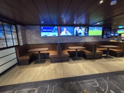 Icon of the Seas Playmakers Sports Bar picture Uploaded in 2026 Photo courtesy of Celeste Agnew. Icon of the Seas Playmakers Sports Bar picture
