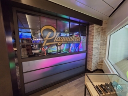 Icon of the Seas Playmakers Sports Bar picture Uploaded in 2026 Photo courtesy of Celeste Agnew. Icon of the Seas Playmakers Sports Bar picture