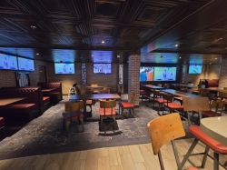 Icon of the Seas Playmakers Sports Bar picture Uploaded in 2026 Photo courtesy of Celeste Agnew. Icon of the Seas Playmakers Sports Bar picture
