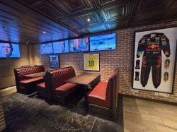 Icon of the Seas Playmakers Sports Bar picture Uploaded in 2026 Photo courtesy of Celeste Agnew. Icon of the Seas Playmakers Sports Bar picture
