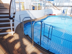 Disney Wish Deck 11 Pools picture Uploaded in 2026 Photo courtesy of Chris Konecny. Disney Wish Deck 11 Pools picture