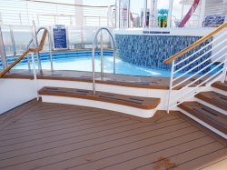 Disney Wish Deck 11 Pools picture Uploaded in 2026 Photo courtesy of Chris Konecny. Disney Wish Deck 11 Pools picture