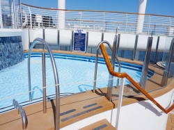 Disney Wish Deck 11 Pools picture Uploaded in 2026 Photo courtesy of Chris Konecny. Disney Wish Deck 11 Pools picture