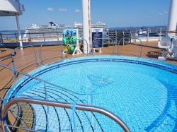 Disney Wish Deck 12 Pools picture