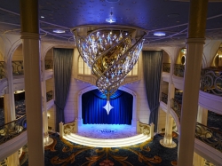 Disney Wish Grand Hall picture Uploaded in 2026 Photo courtesy of Chris Konecny. Disney Wish Grand Hall picture