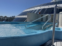 Oceania Riviera Outdoor Spa picture Uploaded in 2026 Photo courtesy of Dennis L.. Oceania Riviera Outdoor Spa picture