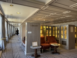 Oceania Riviera Library picture Uploaded in 2026 Photo courtesy of Dennis L.. Oceania Riviera Library picture