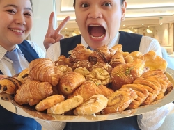 Star Princess Sanctuary Dining Room picture Uploaded in 2026 Photo courtesy of Mitchell Nelson. Star Princess Sanctuary Dining Room picture