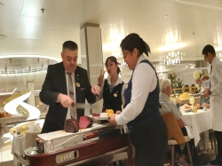 Star Princess Sanctuary Dining Room picture Uploaded in 2026 Photo courtesy of Mitchell Nelson. Star Princess Sanctuary Dining Room picture